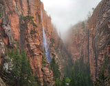 Refrigerator Canyon Waterfall, Zion National Park, Utah