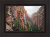 Refrigerator Canyon Waterfall, Zion National Park, Utah