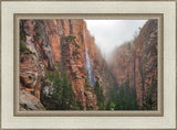 Refrigerator Canyon Waterfall, Zion National Park, Utah