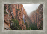 Refrigerator Canyon Waterfall, Zion National Park, Utah