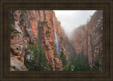 Refrigerator Canyon Waterfall, Zion National Park, Utah