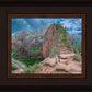 Zion National Park, Utah. Angels Landing Panorama