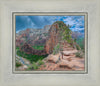 Zion National Park, Utah. Angels Landing Panorama