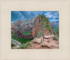 Zion National Park, Utah. Angels Landing Panorama