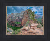 Zion National Park, Utah. Angels Landing Panorama