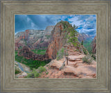 Zion National Park, Utah. Angels Landing Panorama