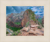 Zion National Park, Utah. Angels Landing Panorama