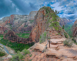 Zion National Park, Utah. Angels Landing Panorama