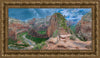 Zion National Park, Utah. Angels Landing Panorama