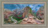 Zion National Park, Utah. Angels Landing Panorama