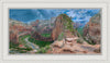 Zion National Park, Utah. Angels Landing Panorama