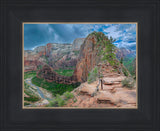 Zion National Park, Utah. Angels Landing Panorama