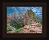 Zion National Park, Utah. Angels Landing Panorama