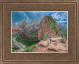 Zion National Park, Utah. Angels Landing Panorama