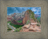 Zion National Park, Utah. Angels Landing Panorama