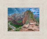 Zion National Park, Utah. Angels Landing Panorama