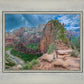 Zion National Park, Utah. Angels Landing Panorama