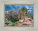 Zion National Park, Utah. Angels Landing Panorama