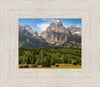 Panorama of Grand Teton Mountain Range, Wyoming