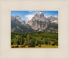 Panorama of Grand Teton Mountain Range, Wyoming