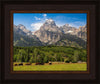 Panorama of Grand Teton Mountain Range, Wyoming