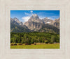 Panorama of Grand Teton Mountain Range, Wyoming