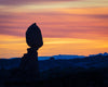 Balancing Rock at Sunset, Arches National Park, Utah