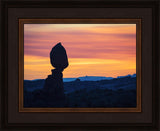 Balancing Rock at Sunset, Arches National Park, Utah