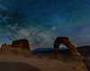 Milky Way Over Delicate Arch, Arches National Park, Utah