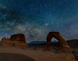 Milky Way Over Delicate Arch, Arches National Park, Utah