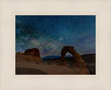 Milky Way Over Delicate Arch, Arches National Park, Utah