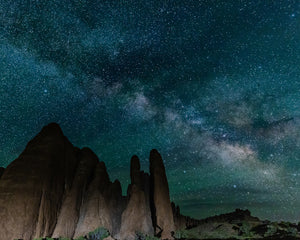 Sandstone Fins, Arches National Park, Utah