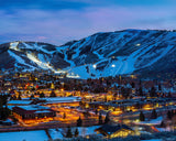 Park City, Utah, at Twilight