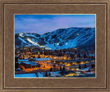 Park City, Utah, at Twilight