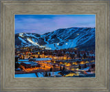 Park City, Utah, at Twilight