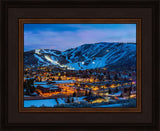 Park City, Utah, at Twilight