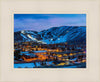 Park City, Utah, at Twilight