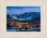 Park City, Utah, at Twilight