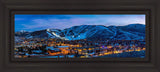 Park City, Utah, at Twilight