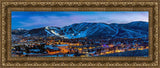 Park City, Utah, at Twilight