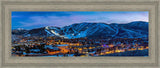 Park City, Utah, at Twilight