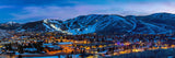 Park City, Utah, at Twilight