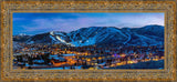 Park City, Utah, at Twilight