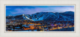 Park City, Utah, at Twilight