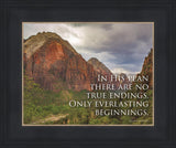 Everlasting Beginnings Motivisional Poster