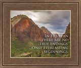 Everlasting Beginnings Motivisional Poster