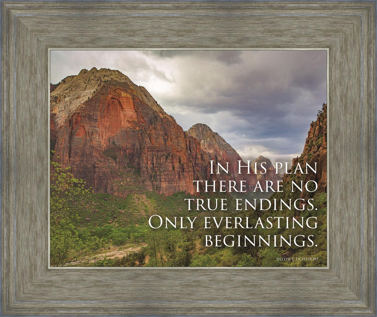 Everlasting Beginnings Motivational Poster