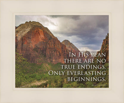 Everlasting Beginnings Motivational Poster