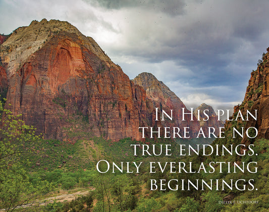 Everlasting Beginnings Motivational Poster