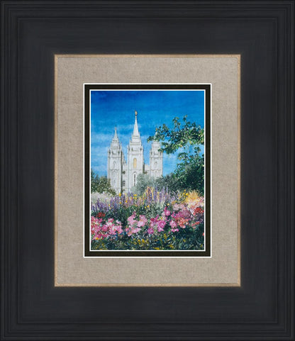 Salt Lake Temple in Summer